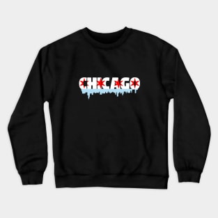 Chicago Flag Skyline Crewneck Sweatshirt